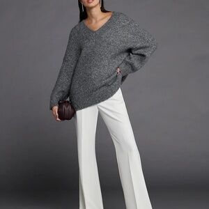 Gryy oversized Express sweater in Slate Heather Gray 2915 NWT